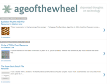 Tablet Screenshot of ageofthewheel.com